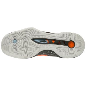 Mizuno Wave Momentum Παπουτσια Βολλευ Ανδρικα - Πορτοκαλι/Μαυρα
